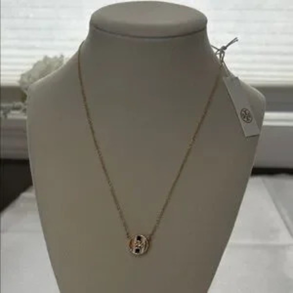 Brand new Tory Burch gold necklace